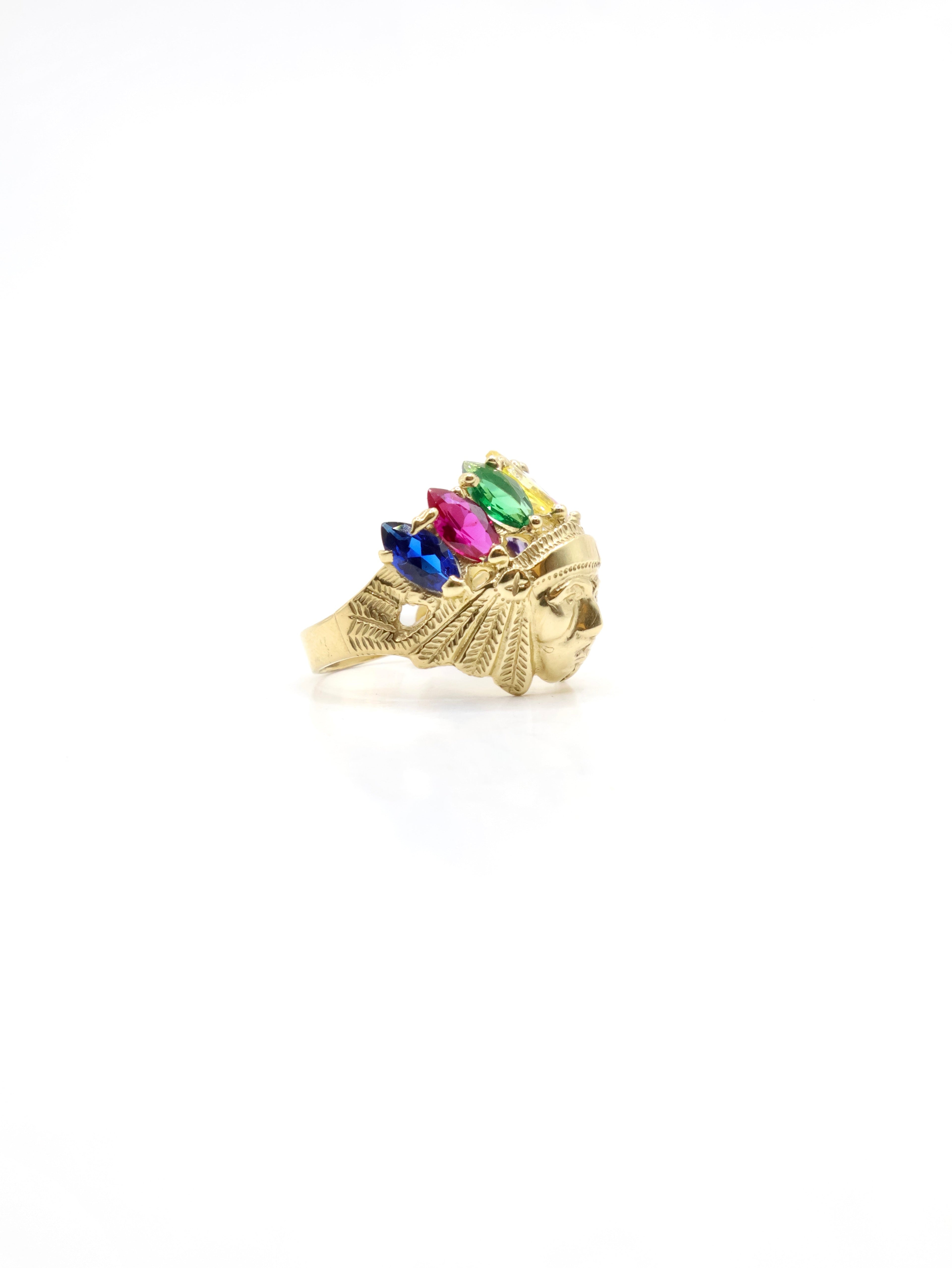Anillo Indio - 10K