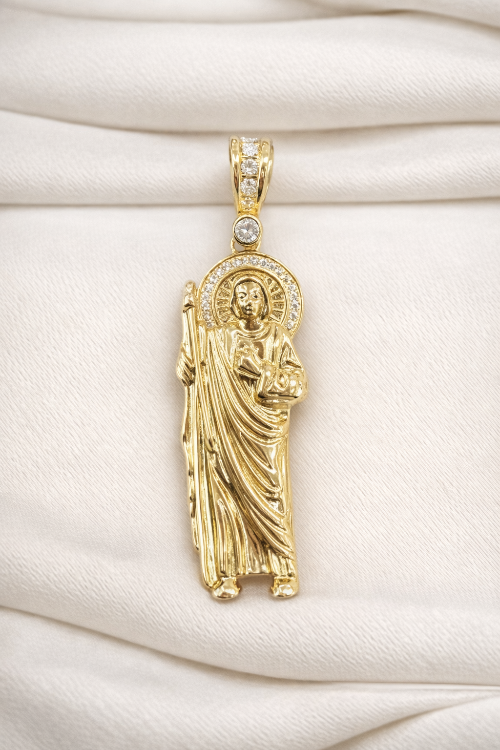Saint Jude Pendant– 925 Sterling Silver