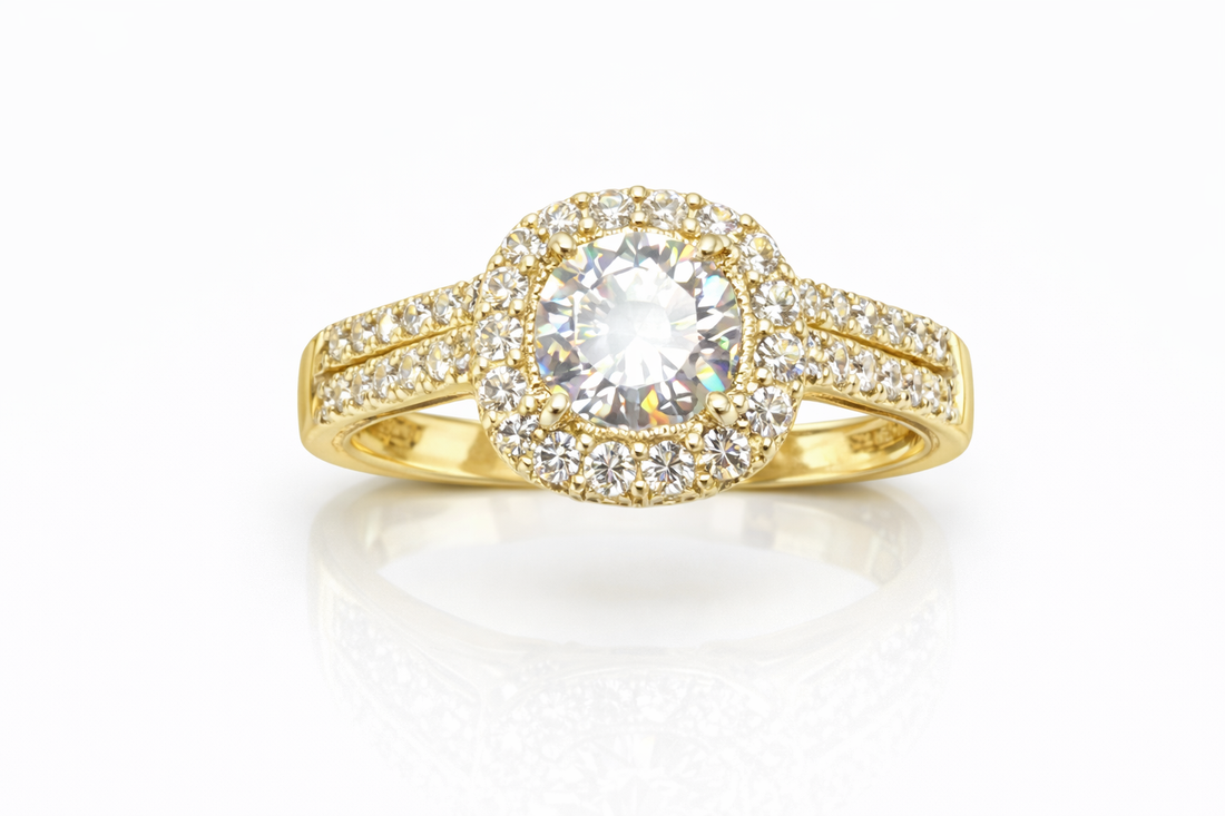 10K Gold Women’s Engagement Ring