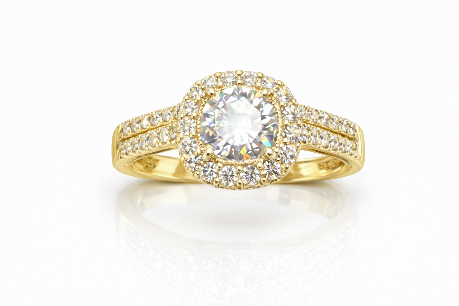 10K Gold Women’s Engagement Ring