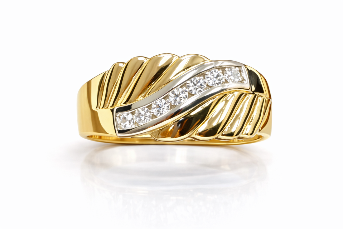 10K Gold Men’s Rooster Ring 🐓✨