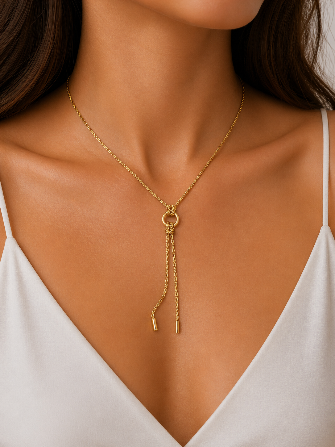 10K Gold Women’s Necklace (18 inches)