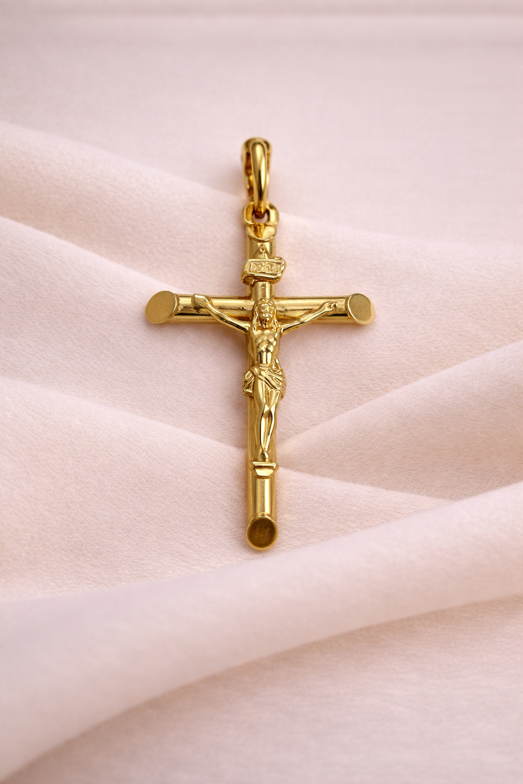 10K Gold Cross Pendant