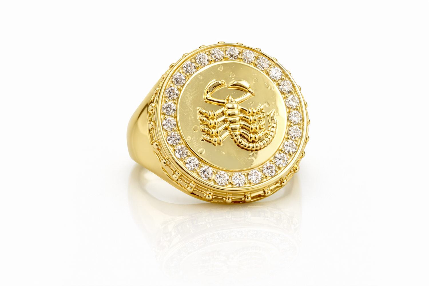 10K Gold Men’s Scorpion Ring