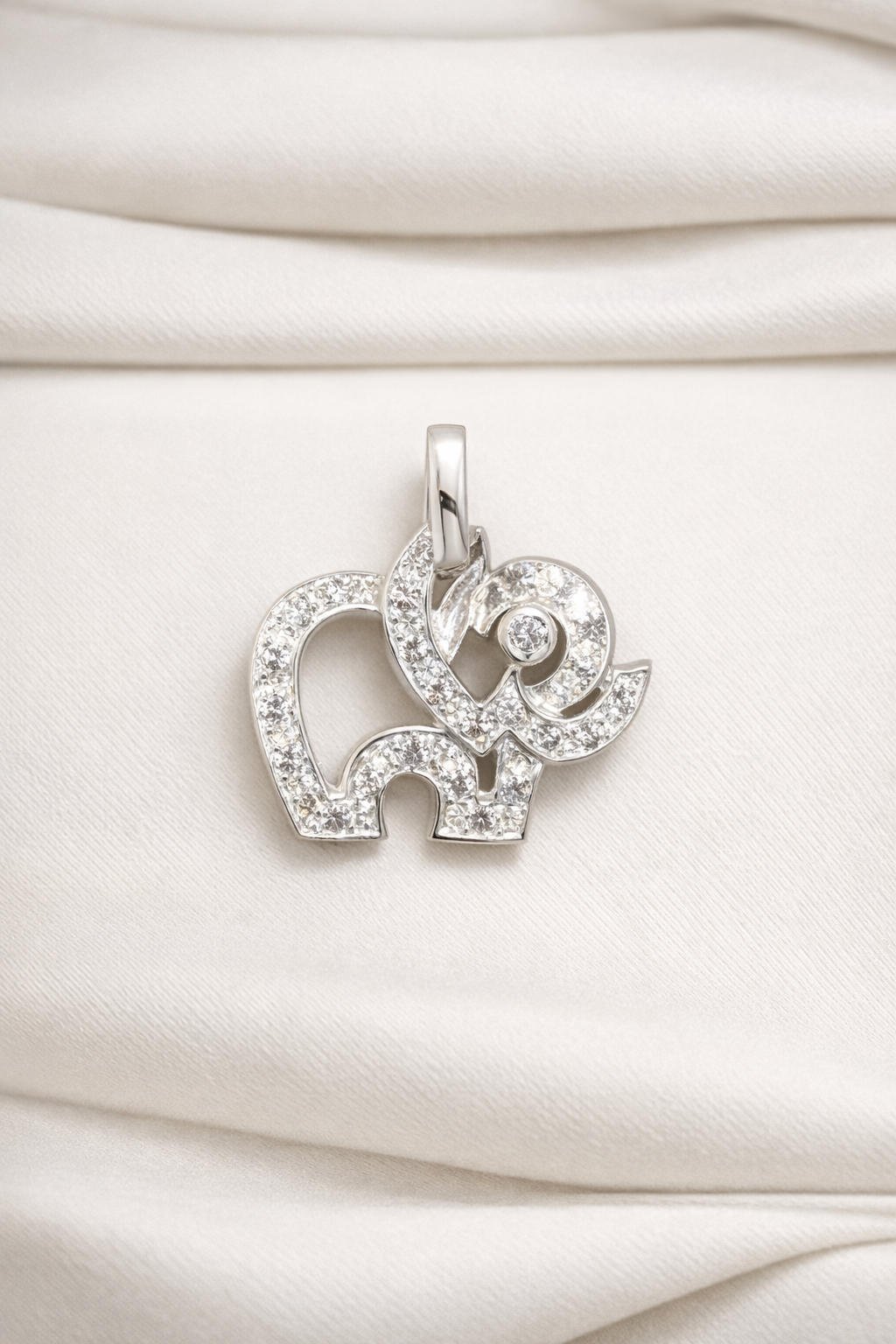 Elephant Pendant – 925 Sterling Silver