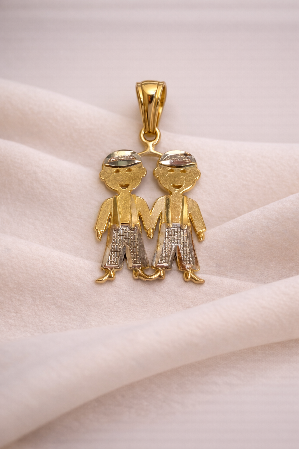 10K Gold Boys Pendant