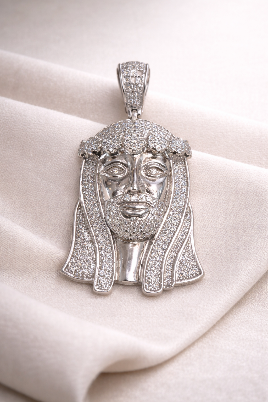 Jesus Christ Pendant – 925 Sterling Silver