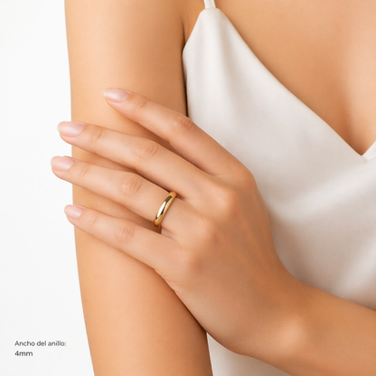 Classic Wedding Ring Yellow Gold (4mm)