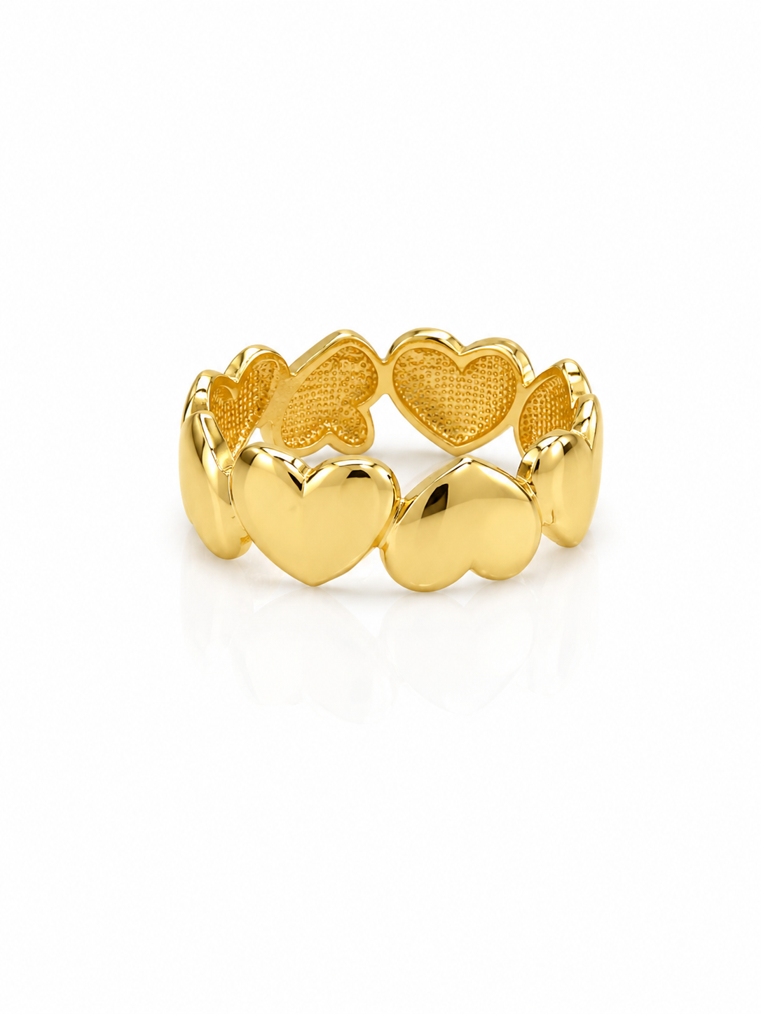 10K Gold Women’s Ring - Hearts