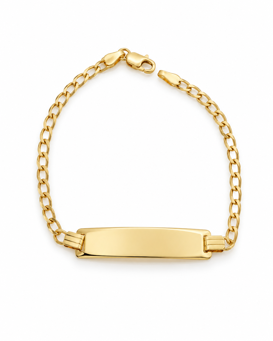 Solid Gold Baby Name Braceletbe