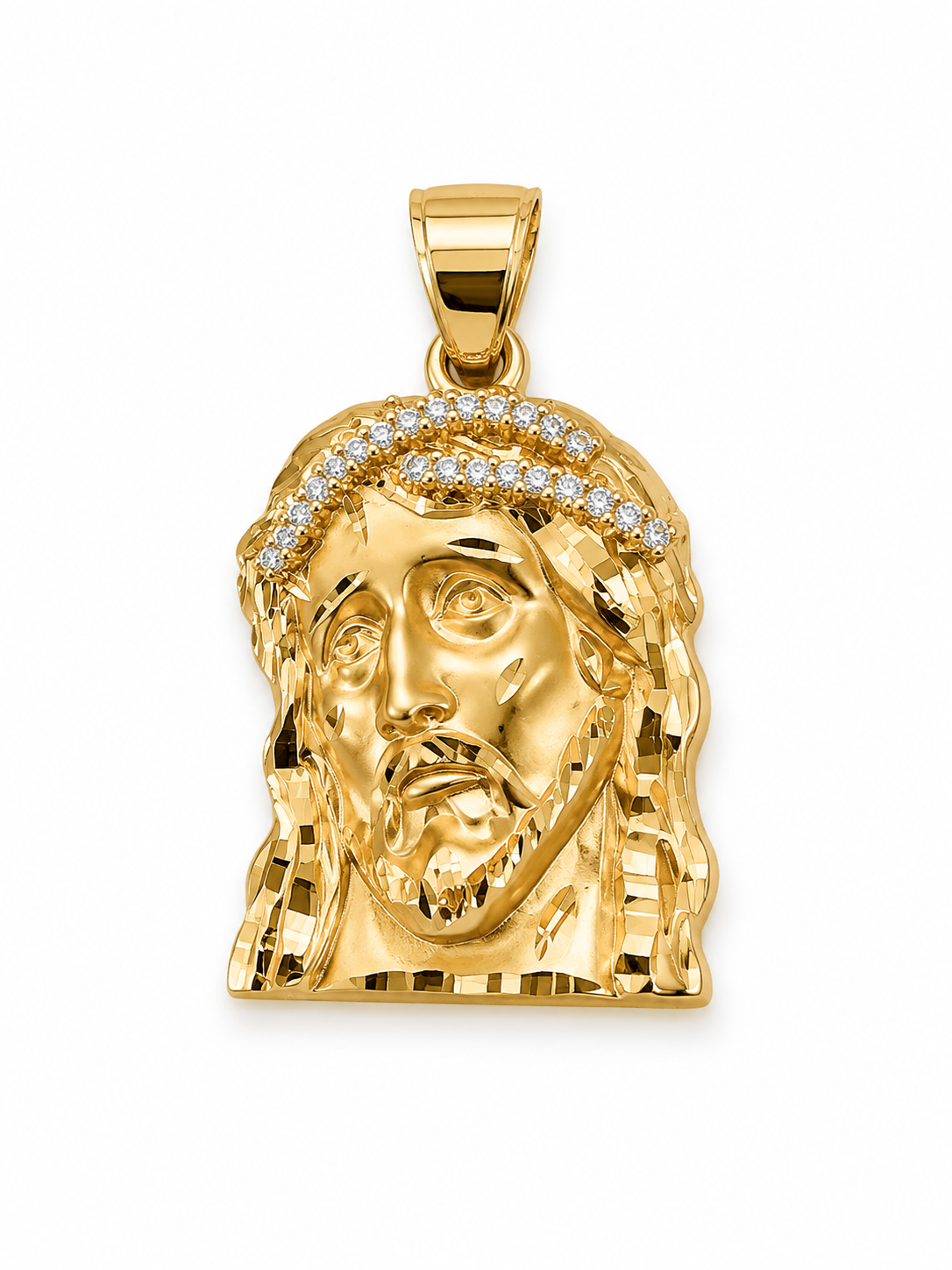 10K Gold Jesus Pendante