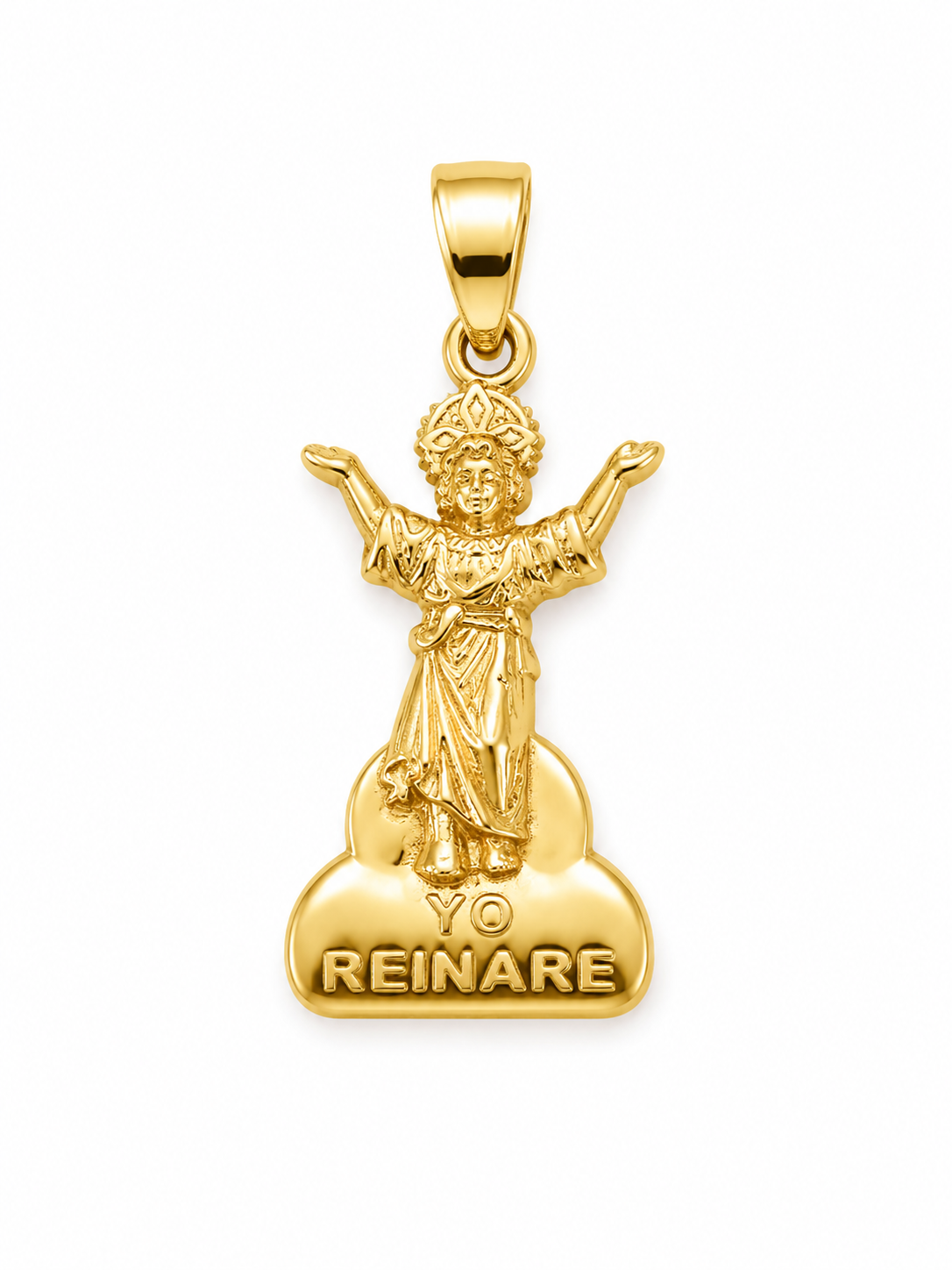 10K Gold Divino Nino Pendant