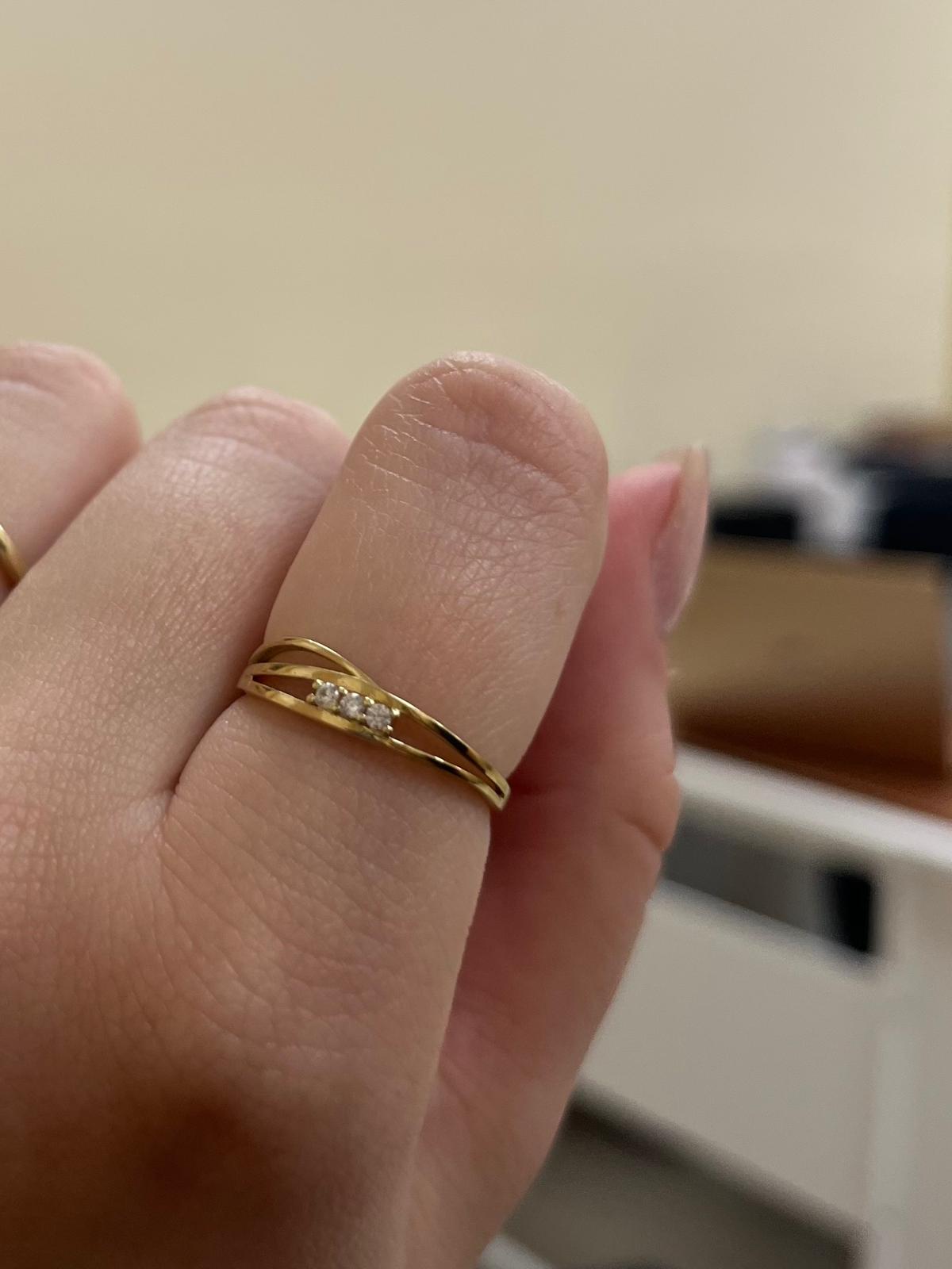 Anillo oro 10k