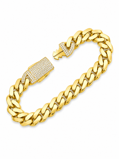 10k Gold Bracelet - 11mm