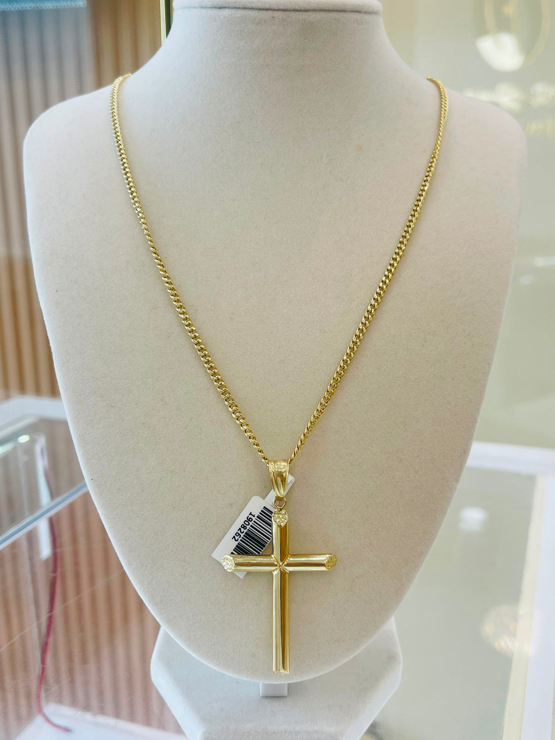 Set cadena  y medalla oro 10k