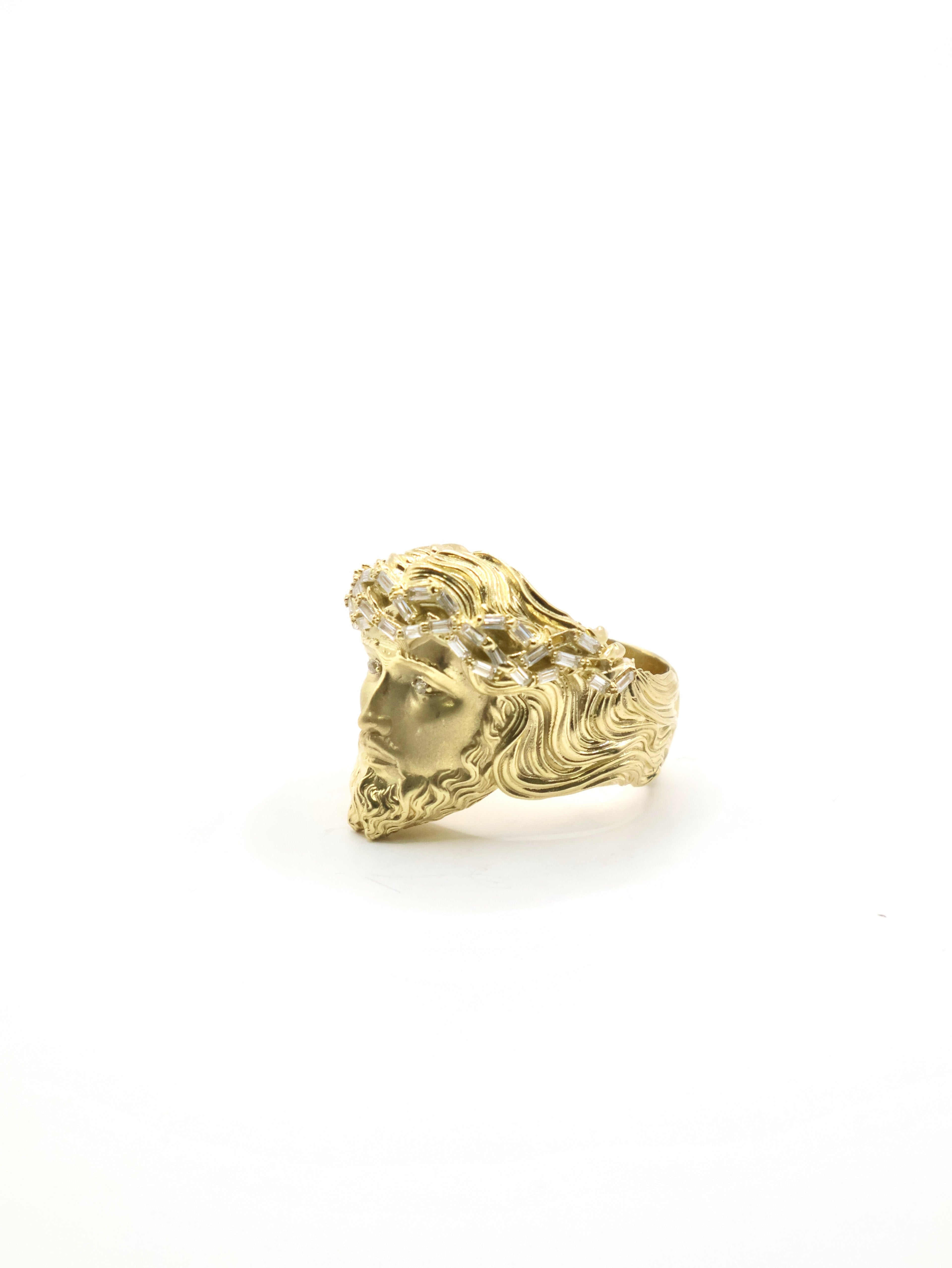 Anillo Cristo - 10K