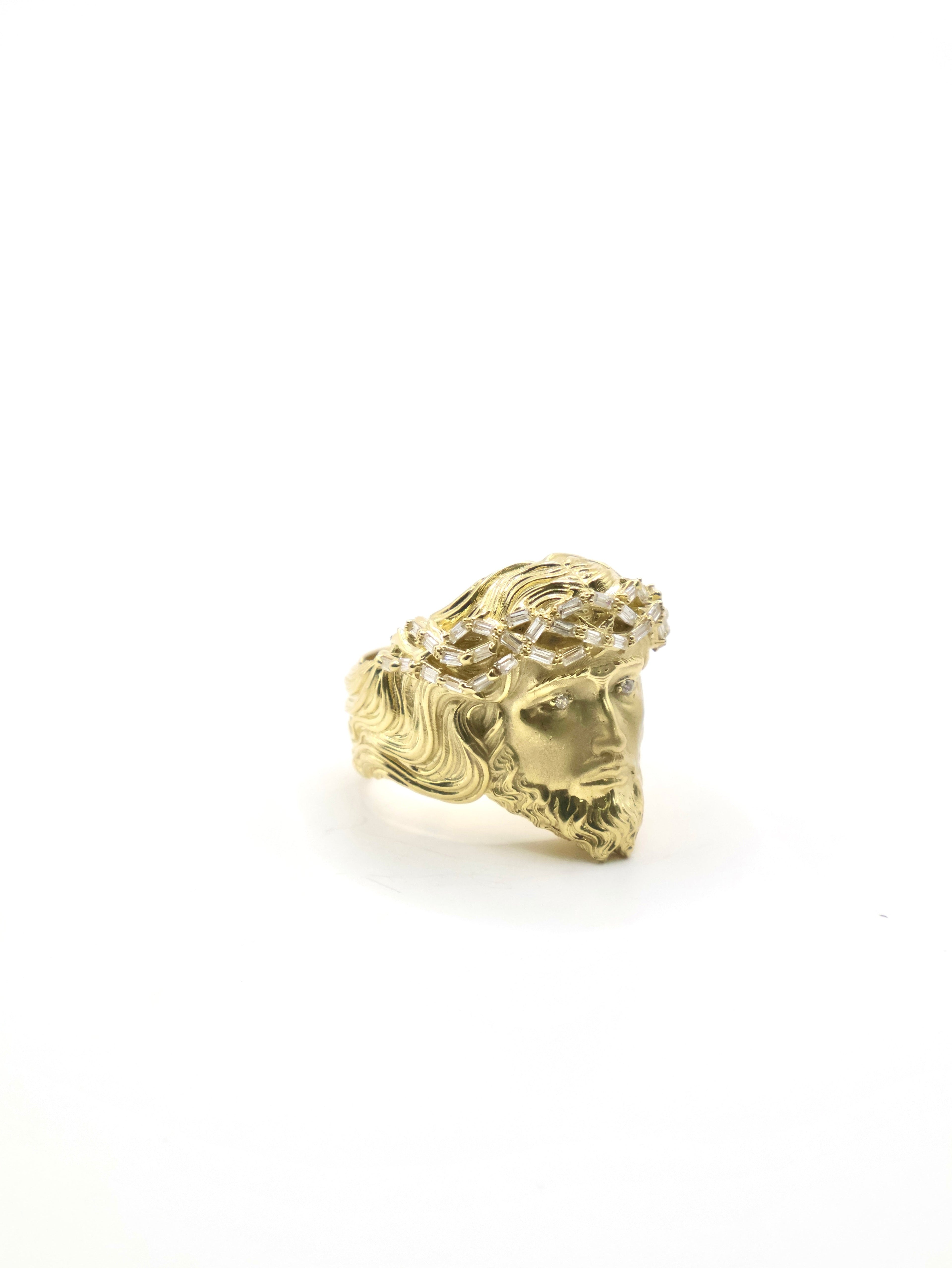 Anillo Cristo - 10K