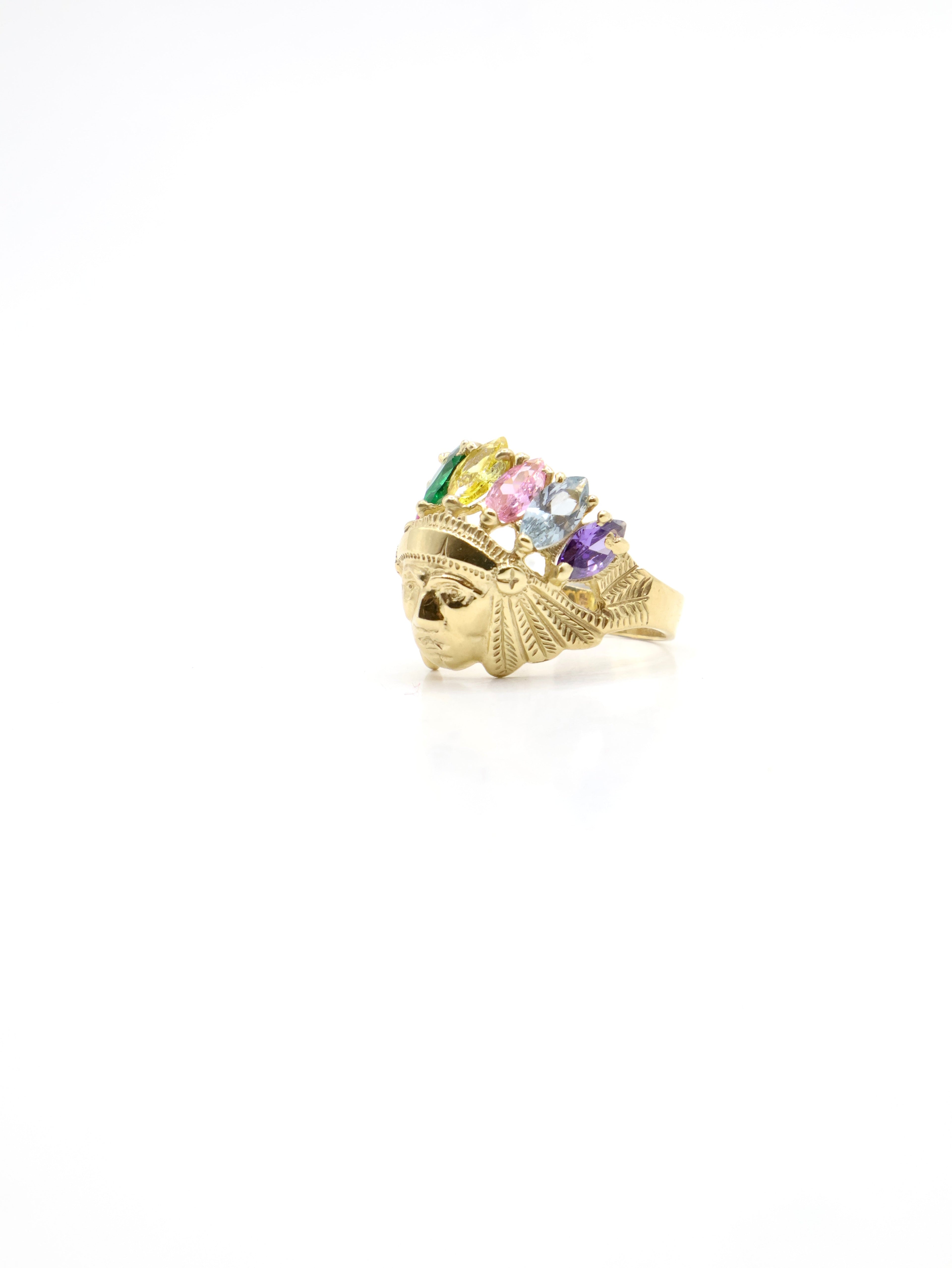 Anillo Indio - 10K