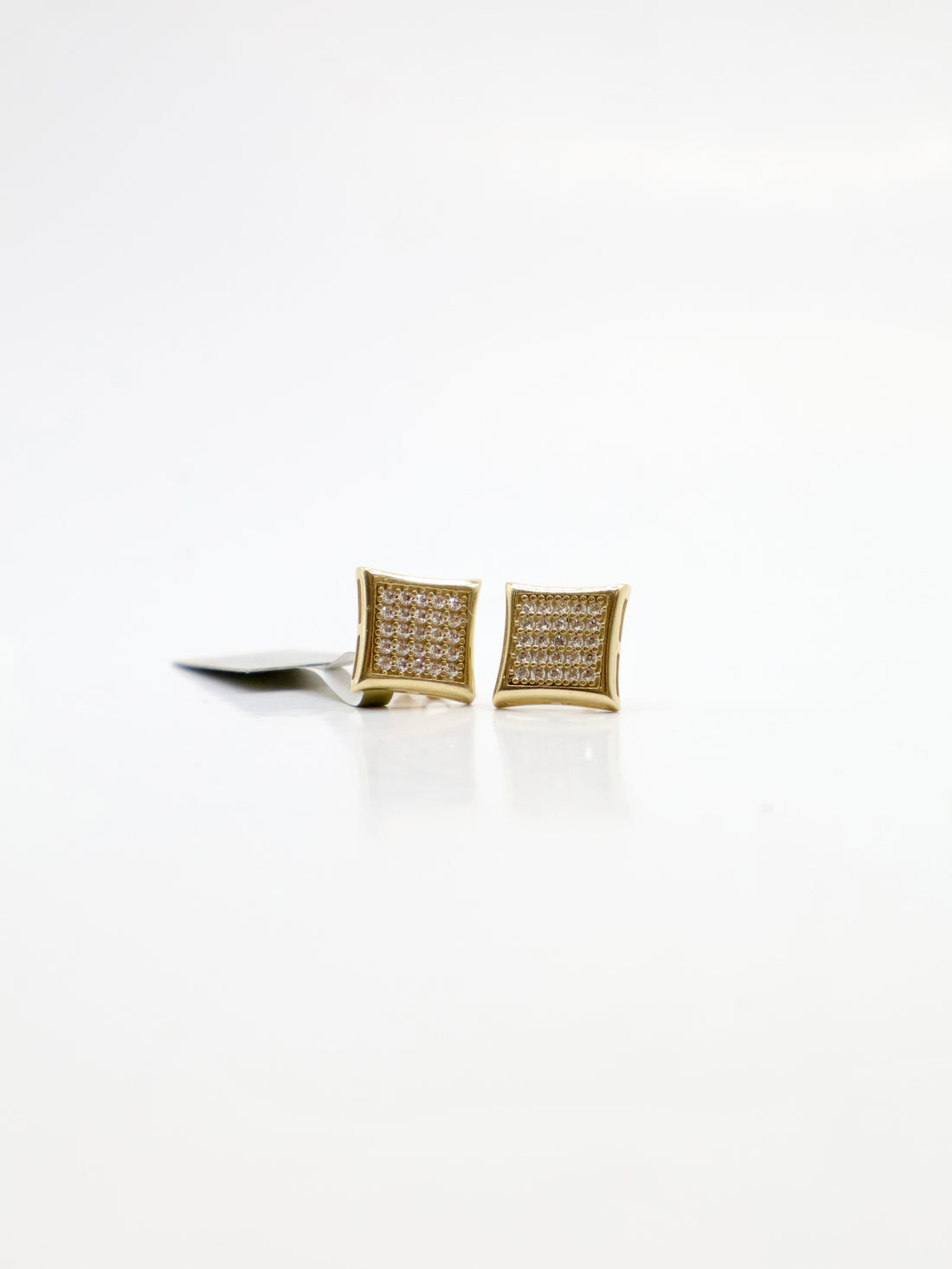 Aretes Cuadrados - 14K