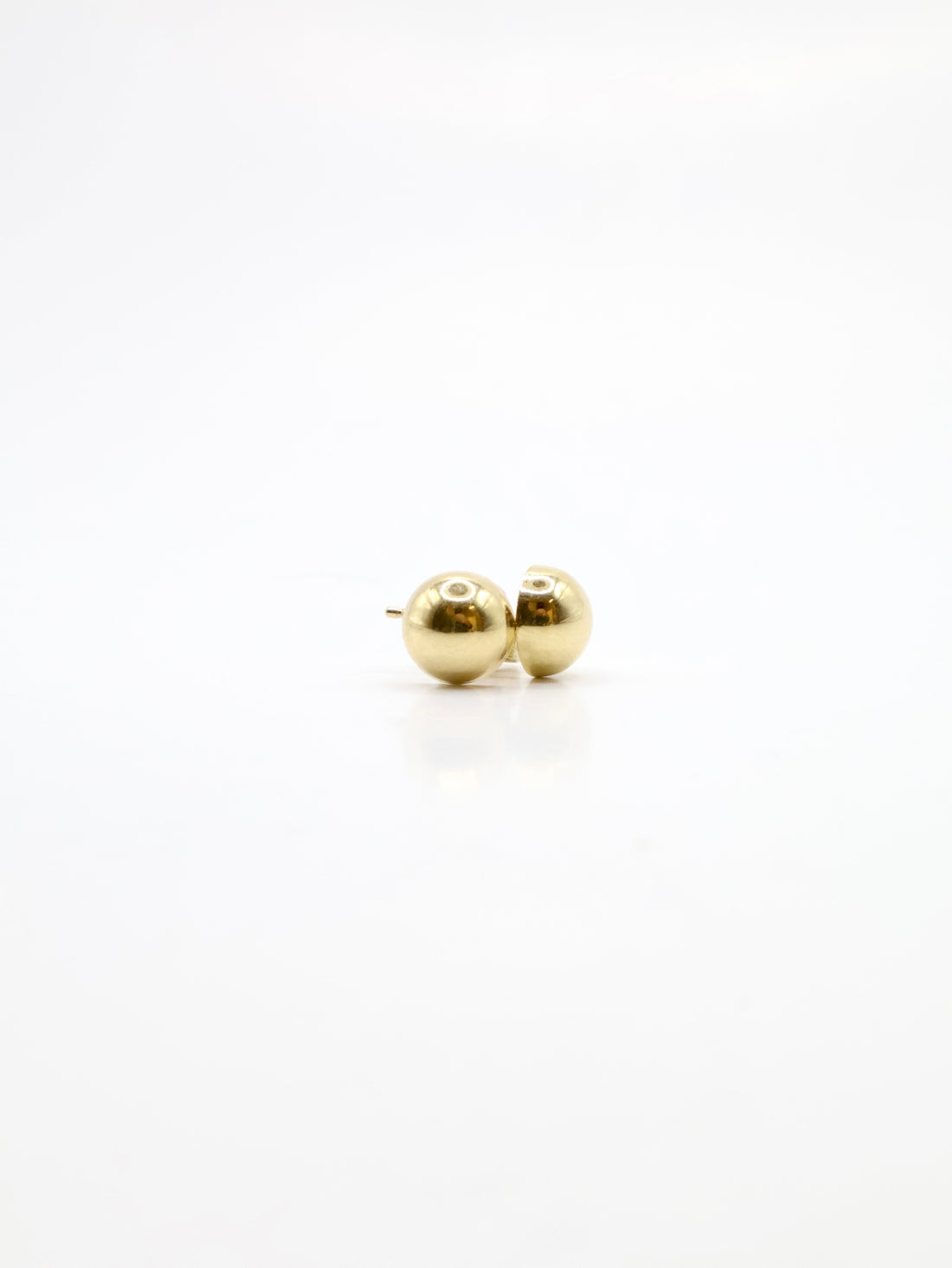 Aretes Punto - 14K