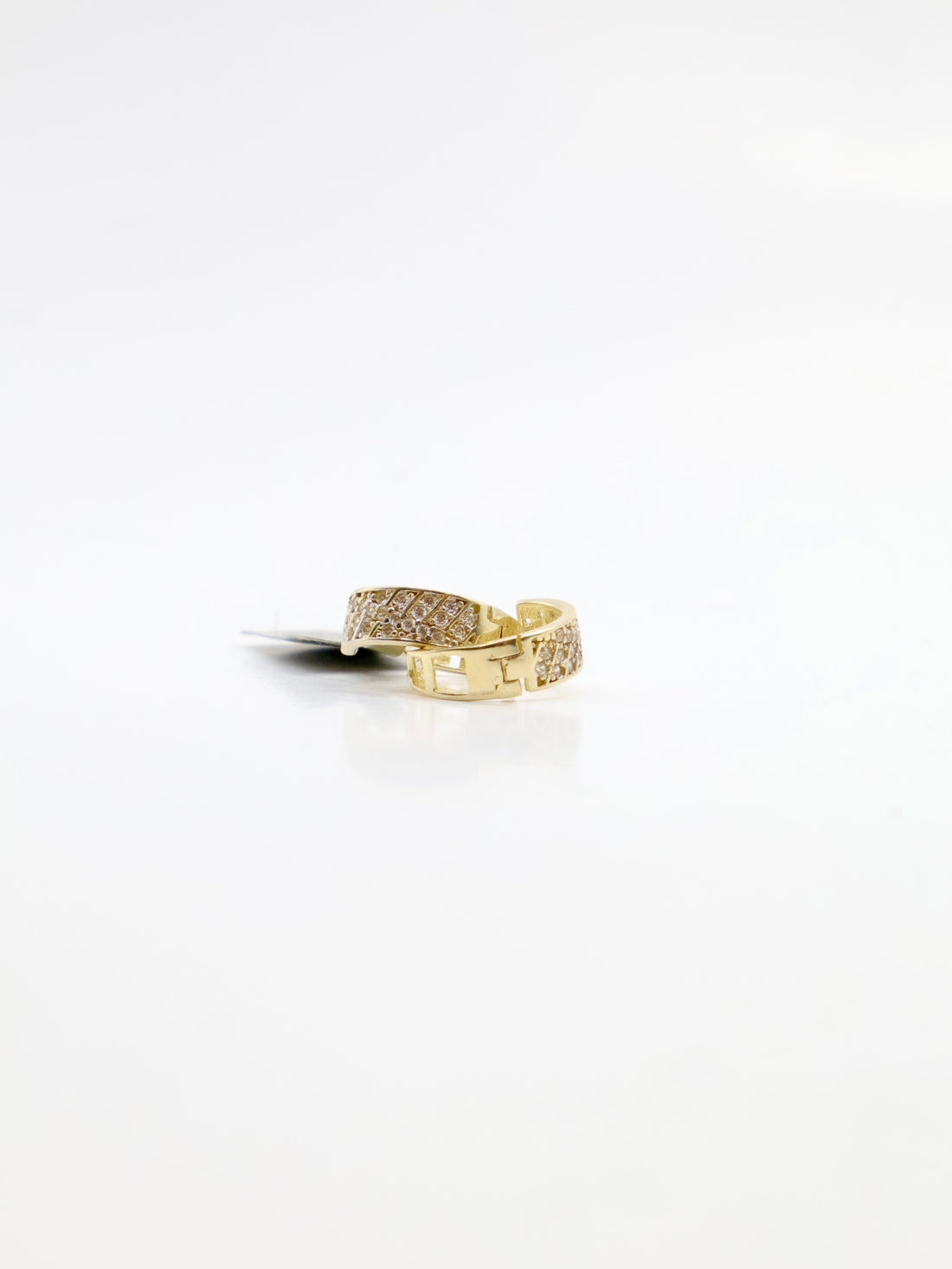 Argollas con Brillantes - 14K